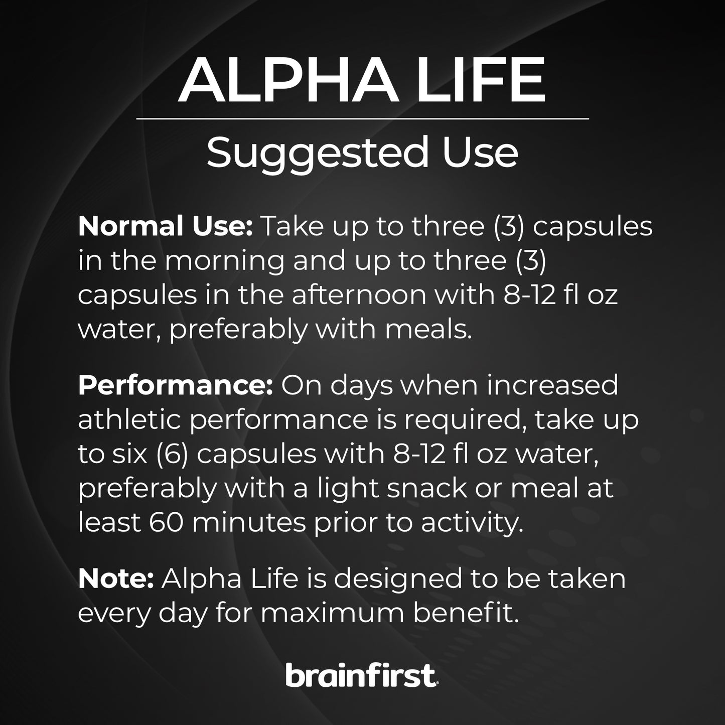 ALPHA LIFE